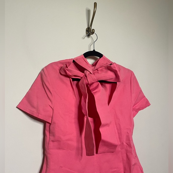 STAUD Mini llana Dress in Lollipop - Picture 8 of 8